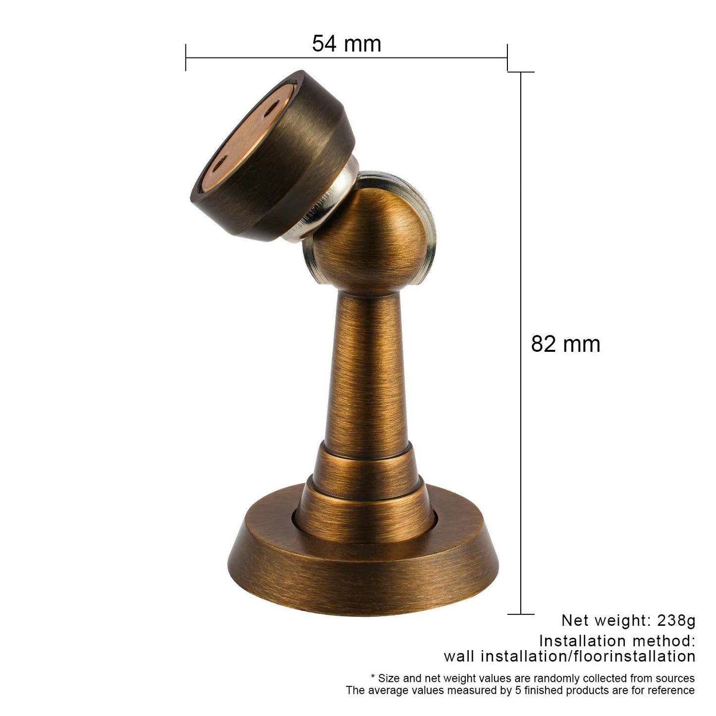 Dooroom Brass Furniture Door Suction DOOROOM