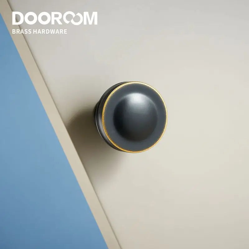 Dooroom Brass Furniture Handles Gold Black Nordic Pulls Cupboard Wardrobe Dresser Shoe Box Wine Bar Drawer Cabinet Knobs DOOROOM