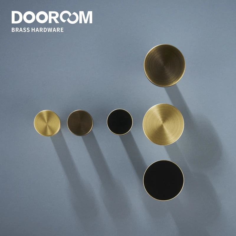 Dooroom Brass Bearing Hooks Bathroom Indoor Kitchen Hallway Wall Clothes Hooks Wall Hangings Row Hooks Nordic Fresh American DOOROOM