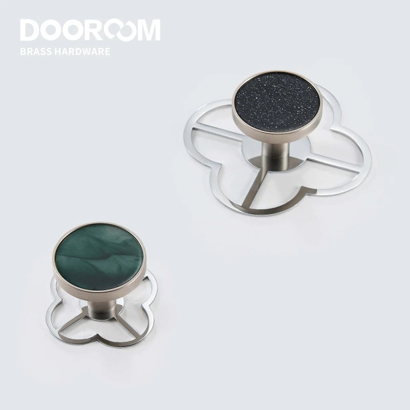 Dooroom Brass Furniture Handle Hook Gasket Rural Style Personalized Decoration Washer DOOROOM