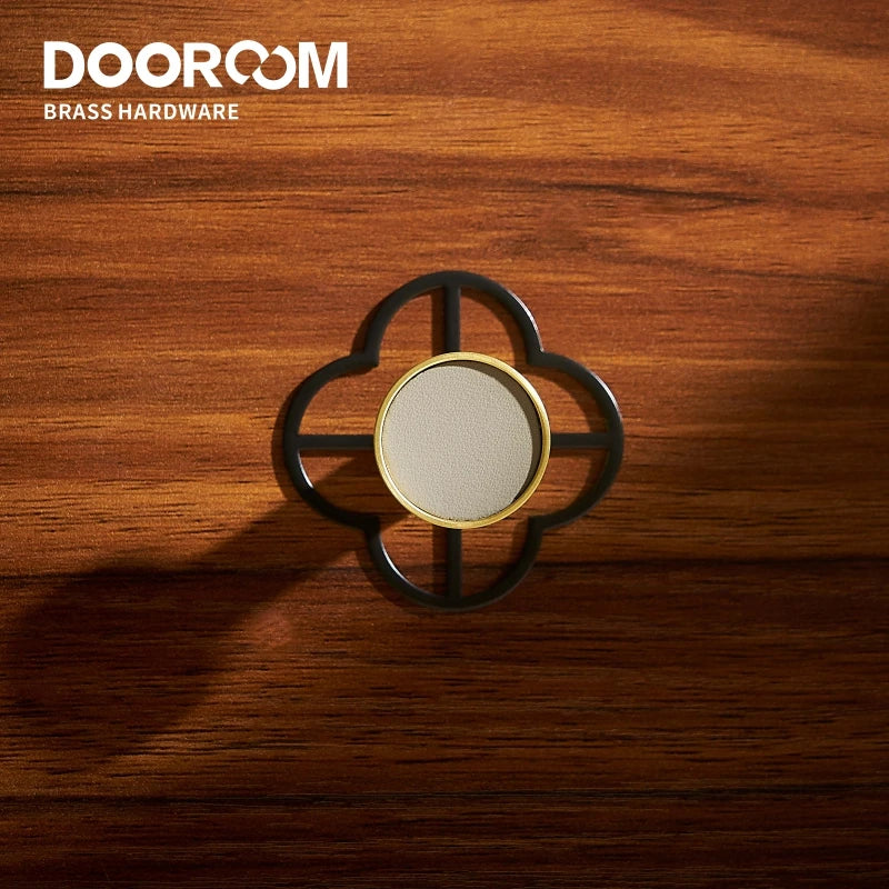 Dooroom Brass Furniture Handle Hook Gasket Rural Style Personalized Decoration Washer DOOROOM
