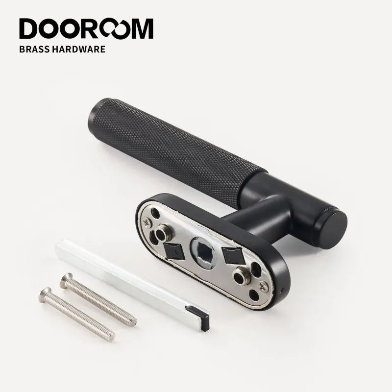 Dooroom Brass Knurled Window Lock Handle Highest Safety Casement Lever Top Quality Modern Design Window and Door Accessories DOOROOM