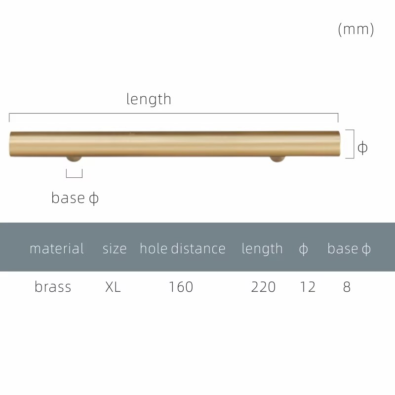 Dooroom Yu'an Brass Furniture Handles Nordic Modern Pastoral Wardrobe Dresser Cupboard Drawer Cylinder Black/Gold Pulls Knobs DOOROOM