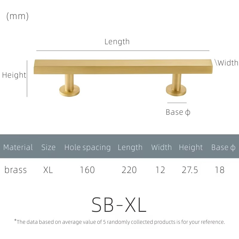 Dooroom Brass Furniture Long Handles Modern Nordic Wardrobe Dresser Cupboard Cabinet Drawer Shoe Box Wine Bar Pulls Knobs DOOROOM