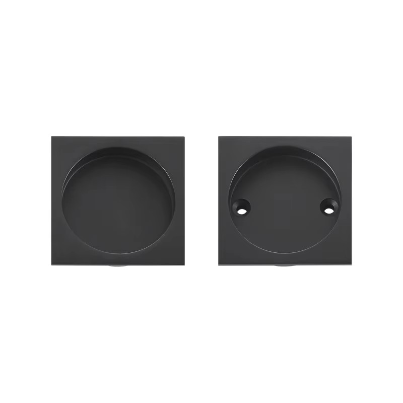 Dooroom Brass Sliding Door Handle Door Lock Set Kitchen Bathroom Wood Door Modern Inlaid Super Thin Shiny PVD Gold Matt Black DOOROOM
