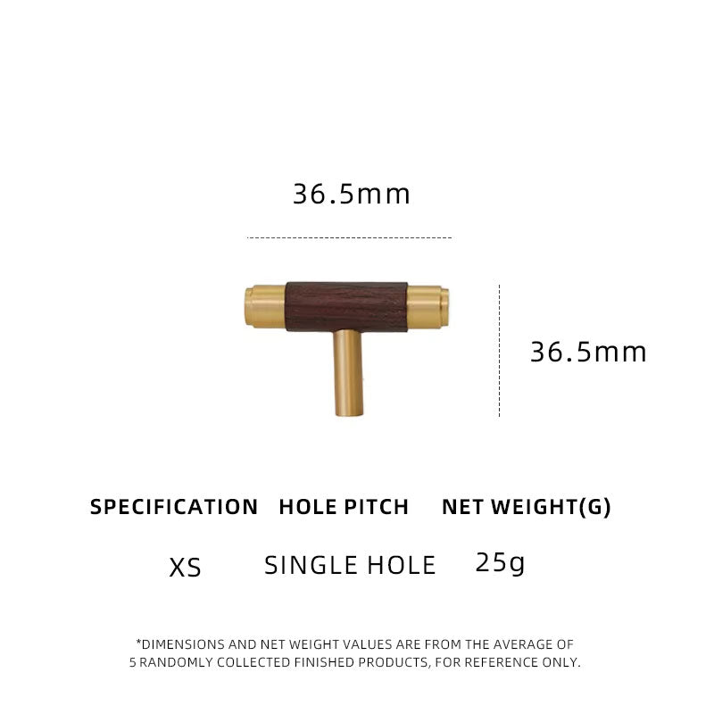 Dooroom Brass Black Walnut Furniture Handles Wardrobe Nordic Modern Simple Pull Cupboard Wardrobe Dresser Drawer Cabinet Knobs DOOROOM