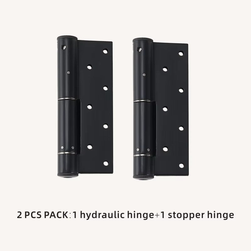 Dooroom Invisible Hydraulic Door Hinges Automatic Door Closing Buffer Damping Hidden Spring Door Hinges DOOROOM