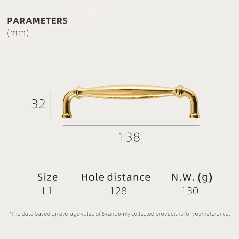 Dooroom Brass Furniture Handles Light Luxury European Gold Chrome Pulls Wardrobe Dresser Cupboard Cabinet Drawer Wine Bar Knobs DOOROOM