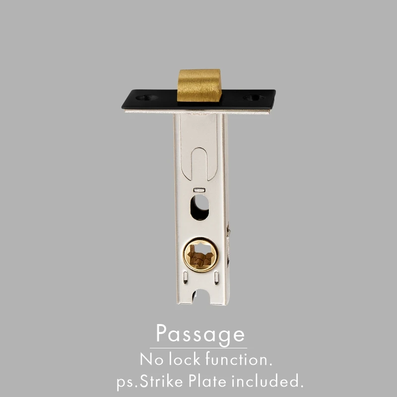 Dooroom Lock Case Mortise Tubular Latch Oblique Tongue Square Tongue DOOROOM
