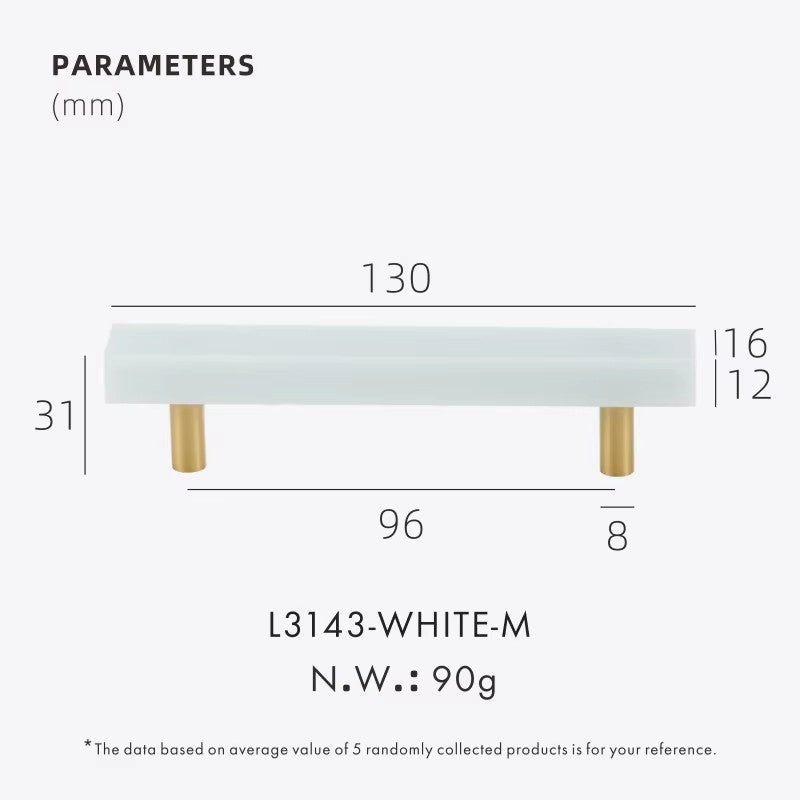 Dooroom Brass Marble Crystal Stone Furniture Handles White Green Long Round Pulls Cupboard Wardrobe Dresser Drawer Cabinet Knobs DOOROOM