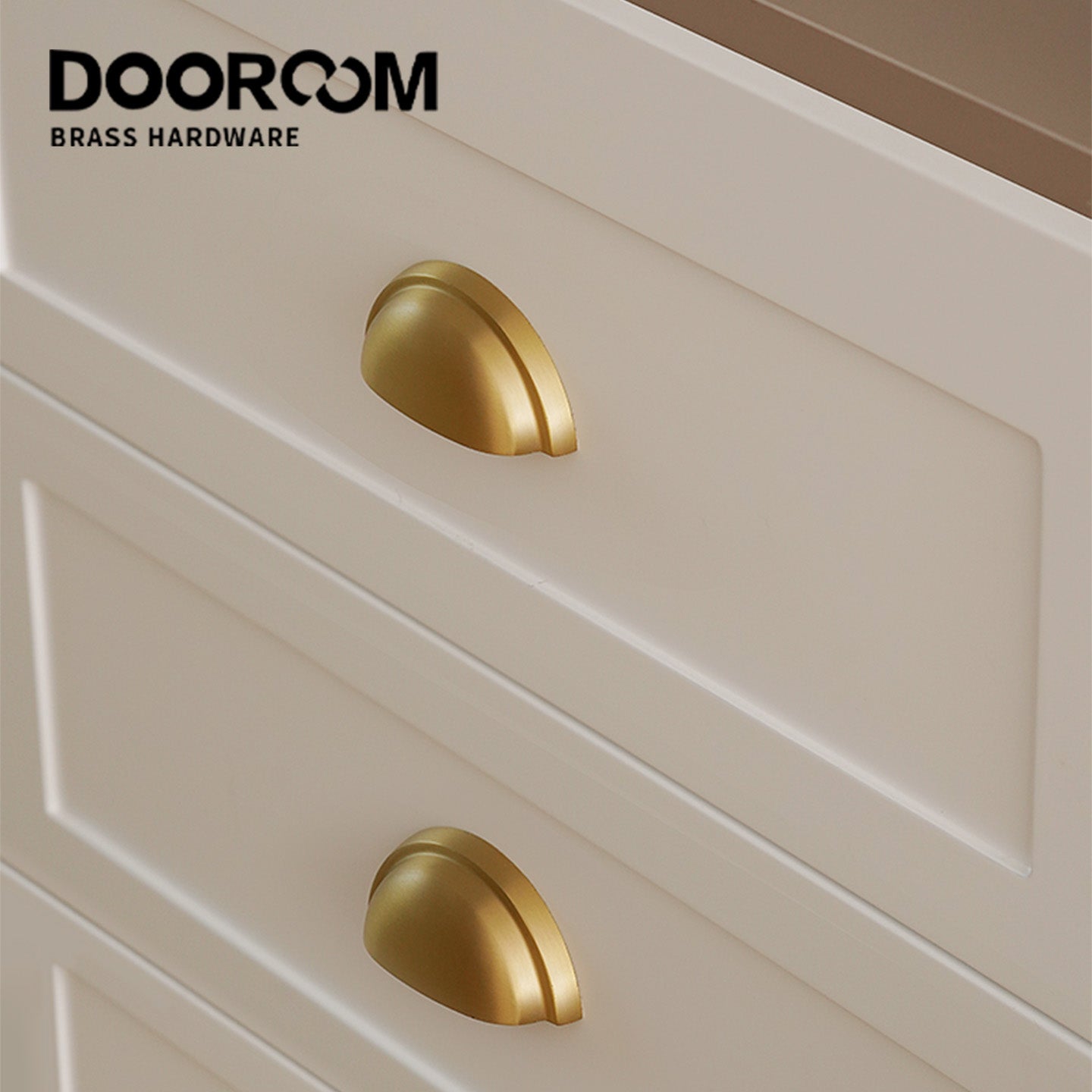 Dooroom Brass Furniture Handles Higher Quality Handle Cupboard Wardrobe Dresser Shoe Box Drawer Bin Pulls Hardware Tools DOOROOM