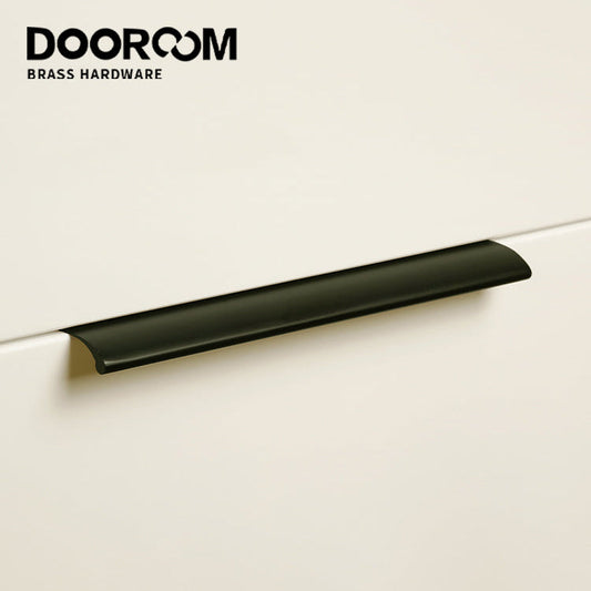 Dooroom Brass Furniture Hidde Handles Long Concealed Pulls Wardrobe Dresser Cupboard Cabinet Drawer Knobs DOOROOM