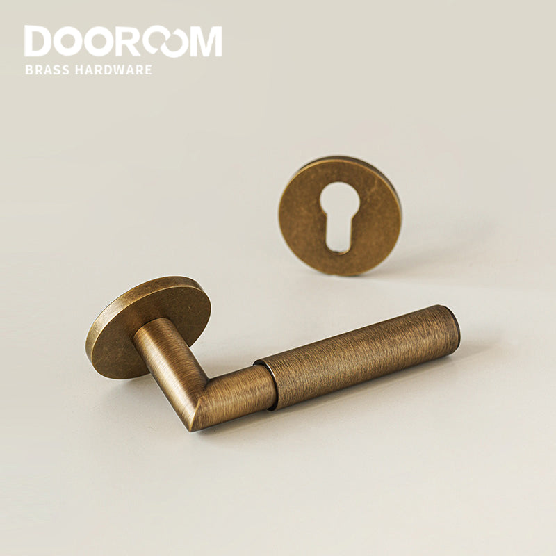 Dooroom Brass Door Lock Simplicity In Solid Colours Interior Bedroom Bathroom Lock Door Dummy Lock Passage Privacy Lock DOOROOM