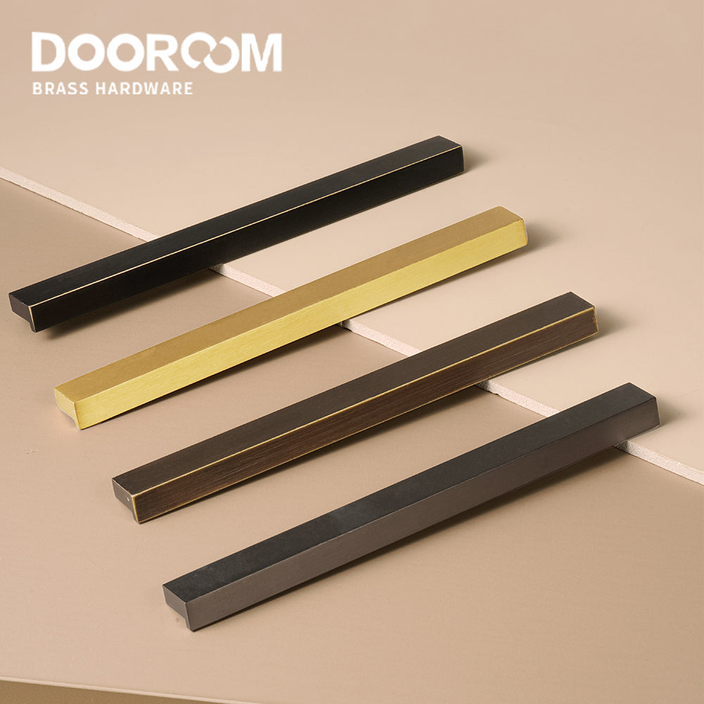 Dooroom Brass Hold Hands Furniture Handles Wardrobe Dresser Cupboard Cabinet Door Drawer Pulls Knobs Hardware Tools DOOROOM