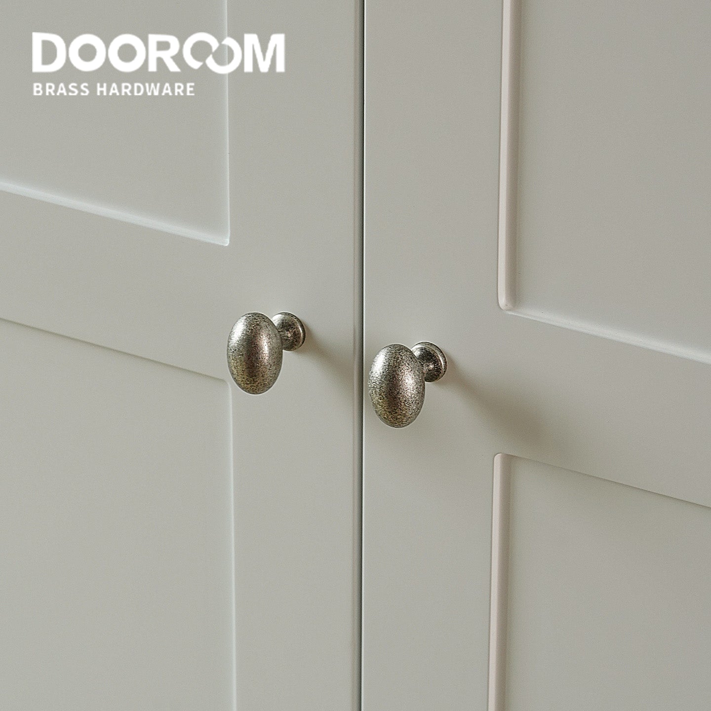 Dooroom Brass Vintage Style Antique Silver Furniture Handles Pulls Cupboard Wardrobe Dresser Wine Bar Drawer Cabinet Knobs DOOROOM
