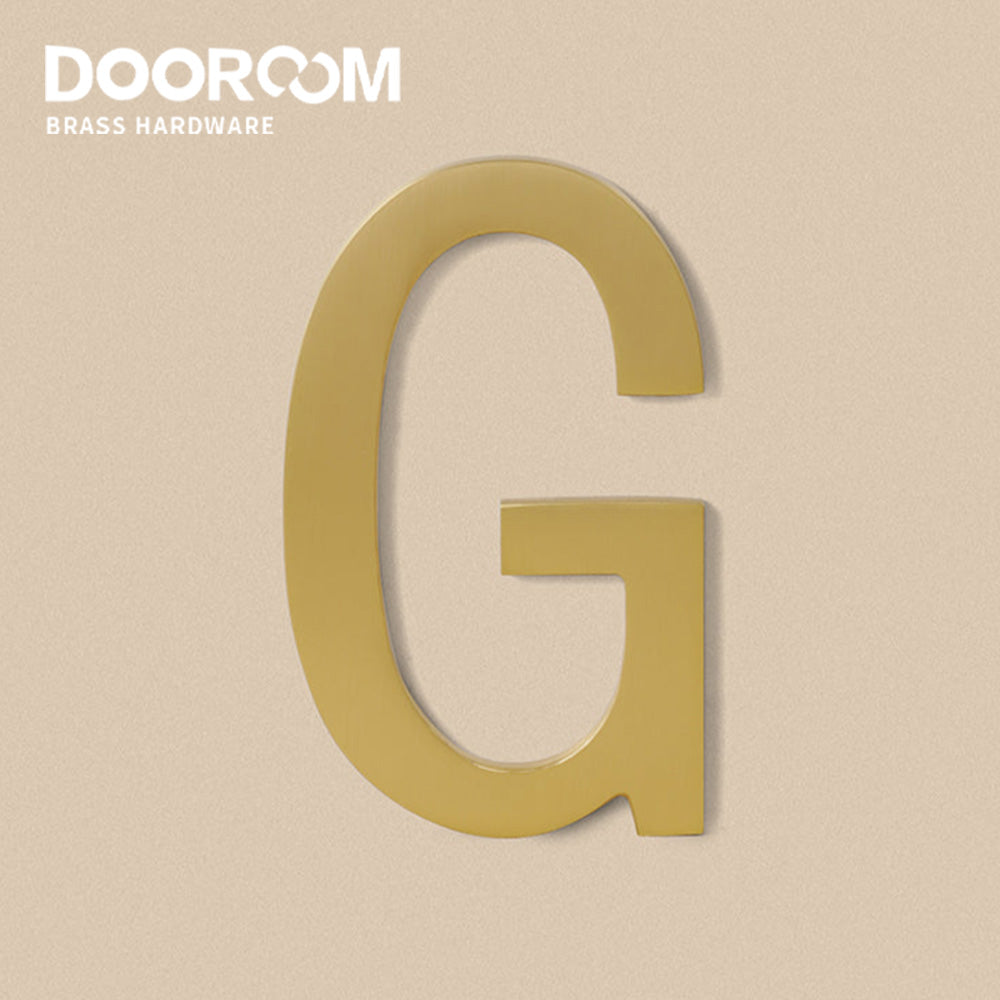 Dooroom Brass Customisation Blac Copper Drawing Color KHouse Office Company Park Number Letter Sign  Signature Gift DOOROOM