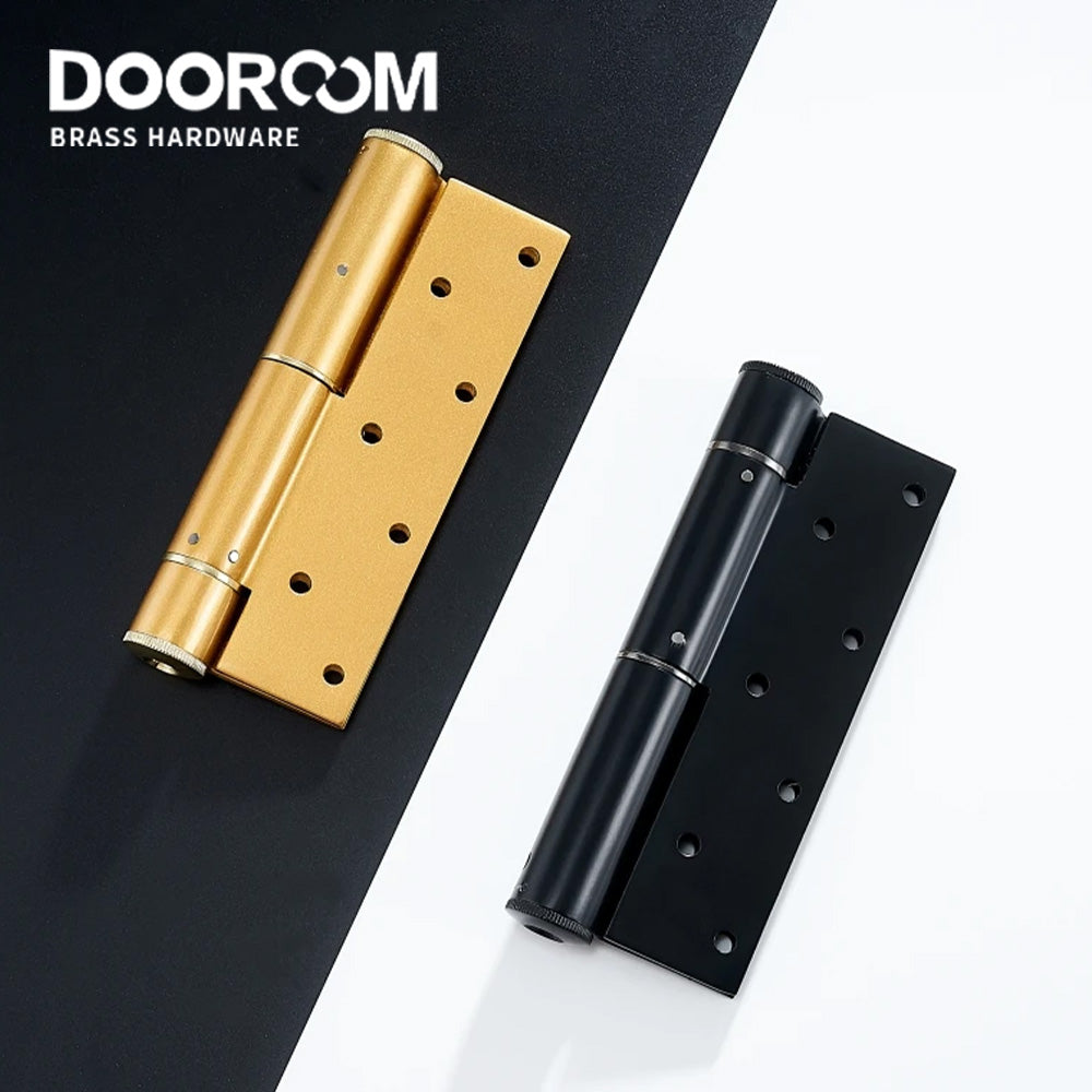 Dooroom Invisible Hydraulic Door Hinges Automatic Door Closing Buffer Damping Hidden Spring Door Hinges DOOROOM