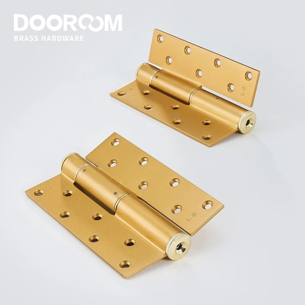 Dooroom Invisible Hydraulic Door Hinges Automatic Door Closing Buffer Damping Hidden Spring Door Hinges DOOROOM