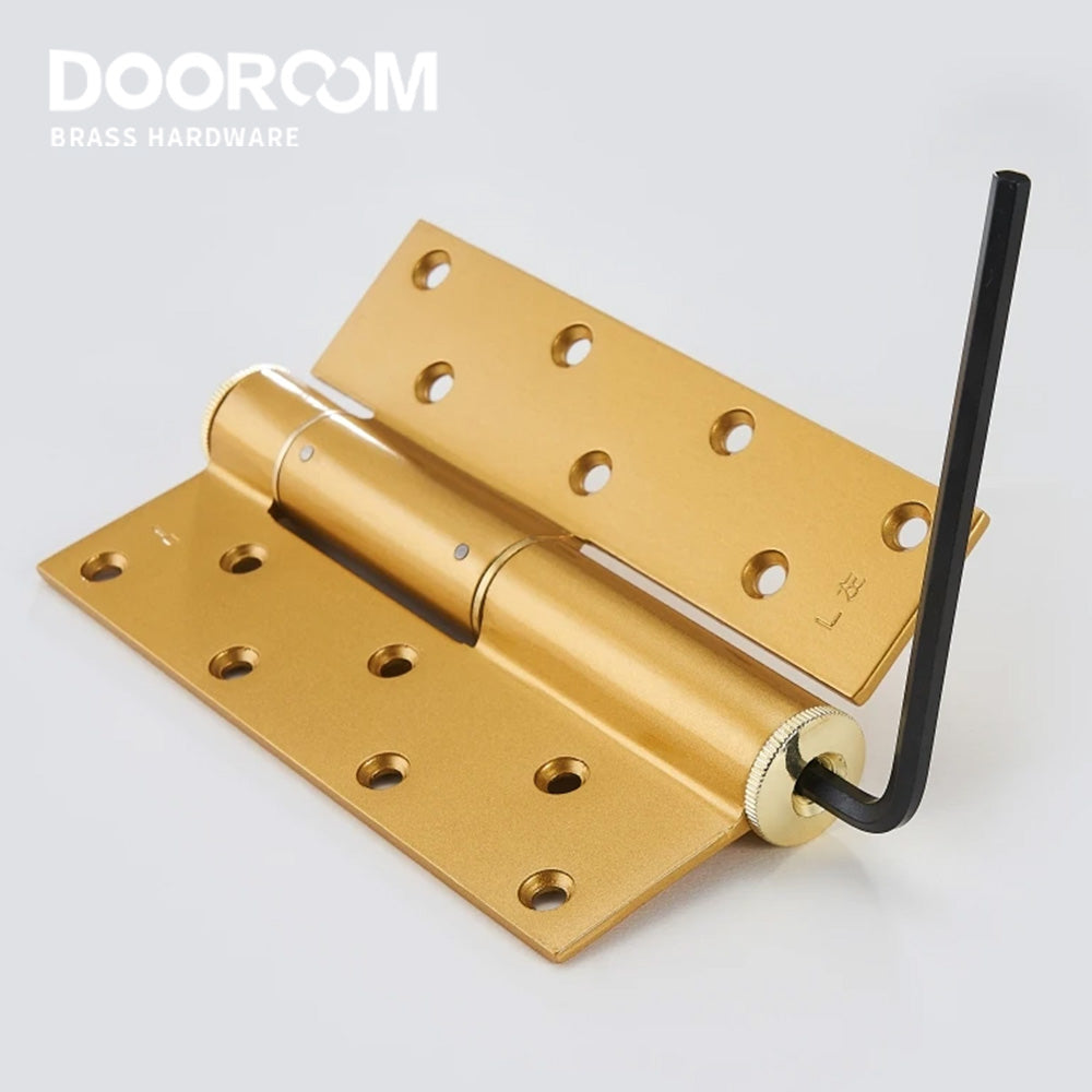 Dooroom Invisible Hydraulic Door Hinges Automatic Door Closing Buffer Damping Hidden Spring Door Hinges DOOROOM