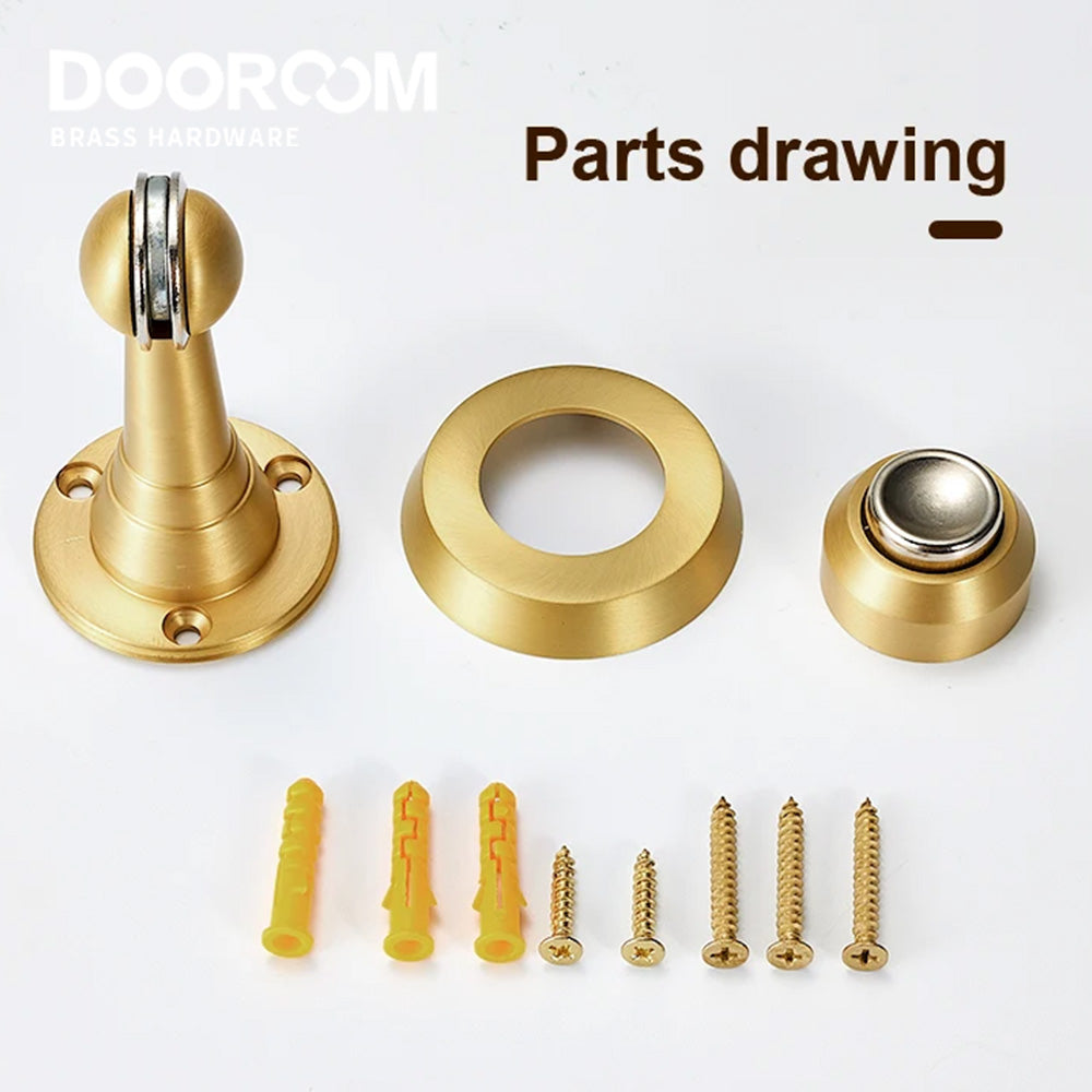Dooroom Brass Furniture Door Suction DOOROOM