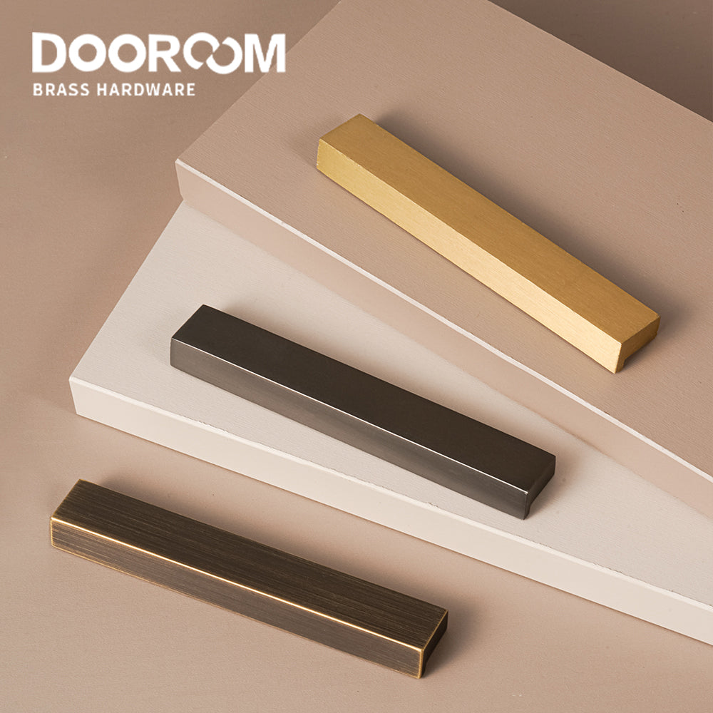 Dooroom Brass Hold Hands Furniture Handles Wardrobe Dresser Cupboard Cabinet Door Drawer Pulls Knobs Hardware Tools DOOROOM