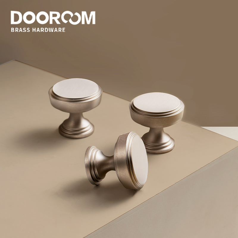 DOOROOM Furniture Handles Home Handshake Nickel Wire Drawing Dresser Cupboard High Quality Cabinet Door Handle Interior Handle DOOROOM