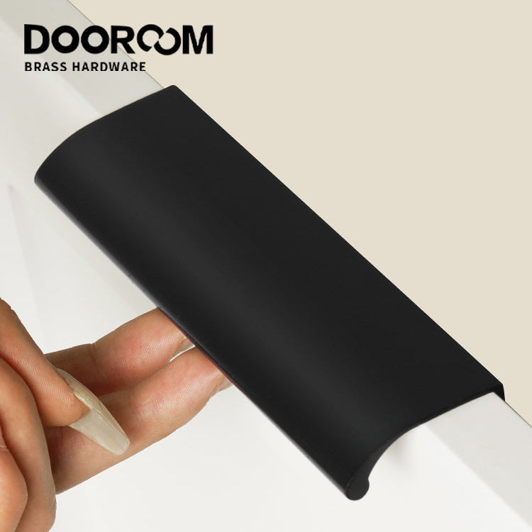 Dooroom Brass Furniture Hidde Handles Long Concealed Pulls Wardrobe Dresser Cupboard Cabinet Drawer Knobs DOOROOM