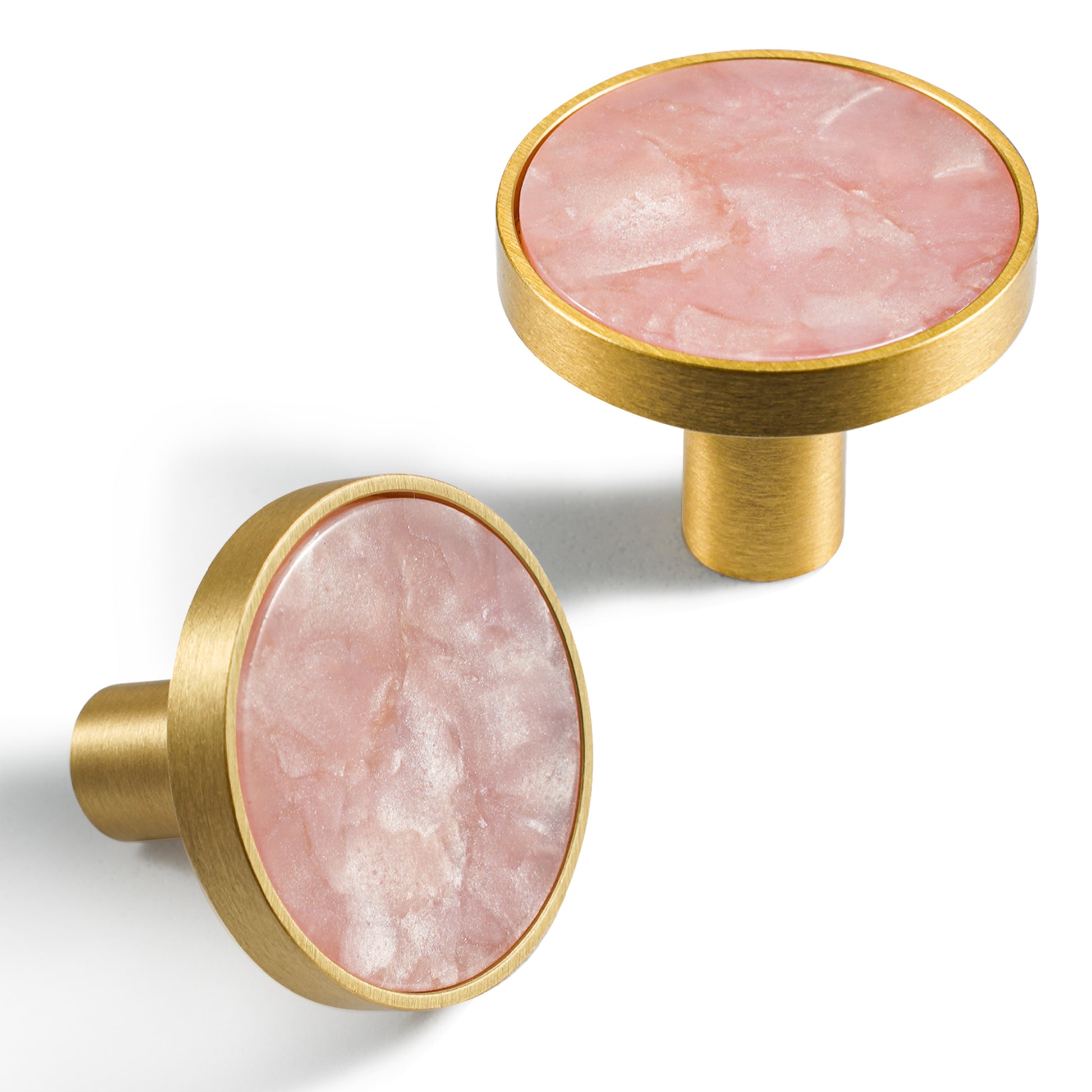 Set of 2 Natural Shell Cabinet Knobs DOOROOM