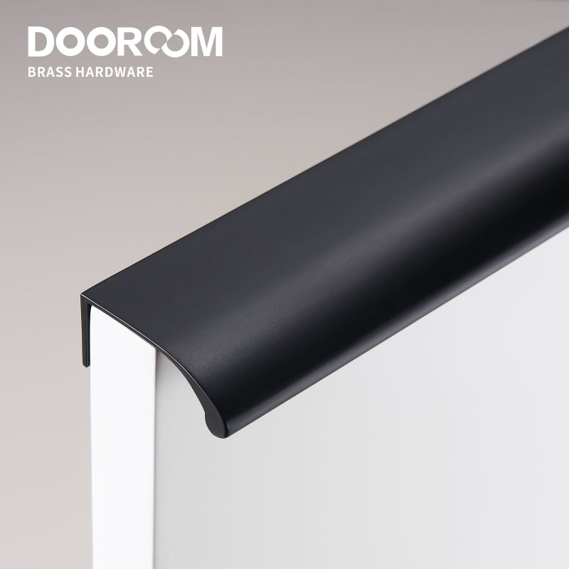 Dooroom Brass Furniture Hidde Handles Long Concealed Pulls Wardrobe Dresser Cupboard Cabinet Drawer Shoe Box Wine Bar Knobs DOOROOM