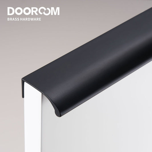 Dooroom Brass Furniture Hidde Handles Long Concealed Pulls Wardrobe Dresser Cupboard Cabinet Drawer Shoe Box Wine Bar Knobs DOOROOM