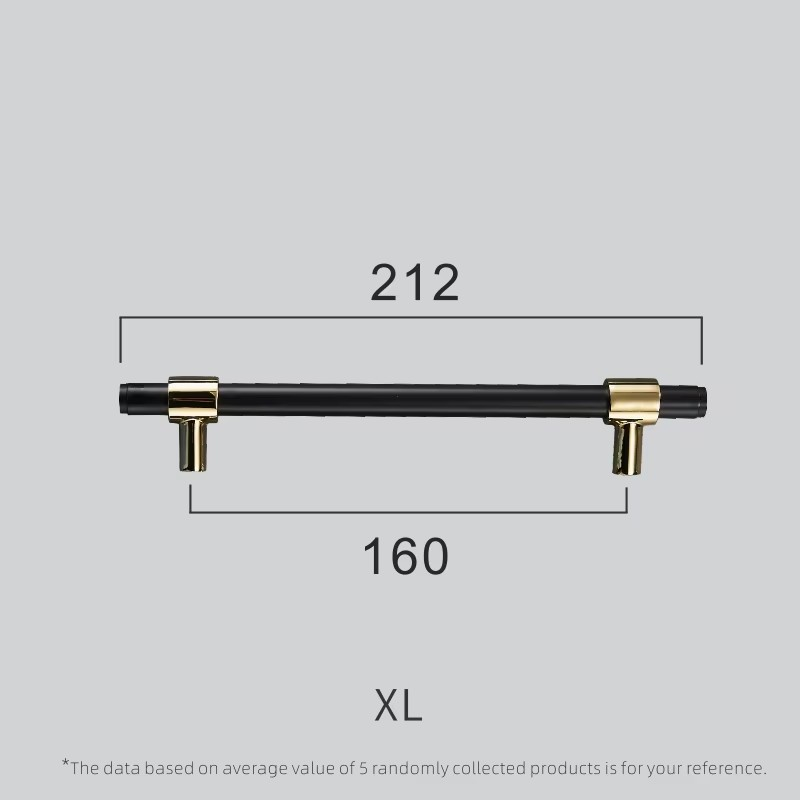 Dooroom Brass Furniture Handles Black Gold Light Luxury Modern Nordic Drawer Wardrobe Dresser Long Cabinet Knobs Pulls DOOROOM