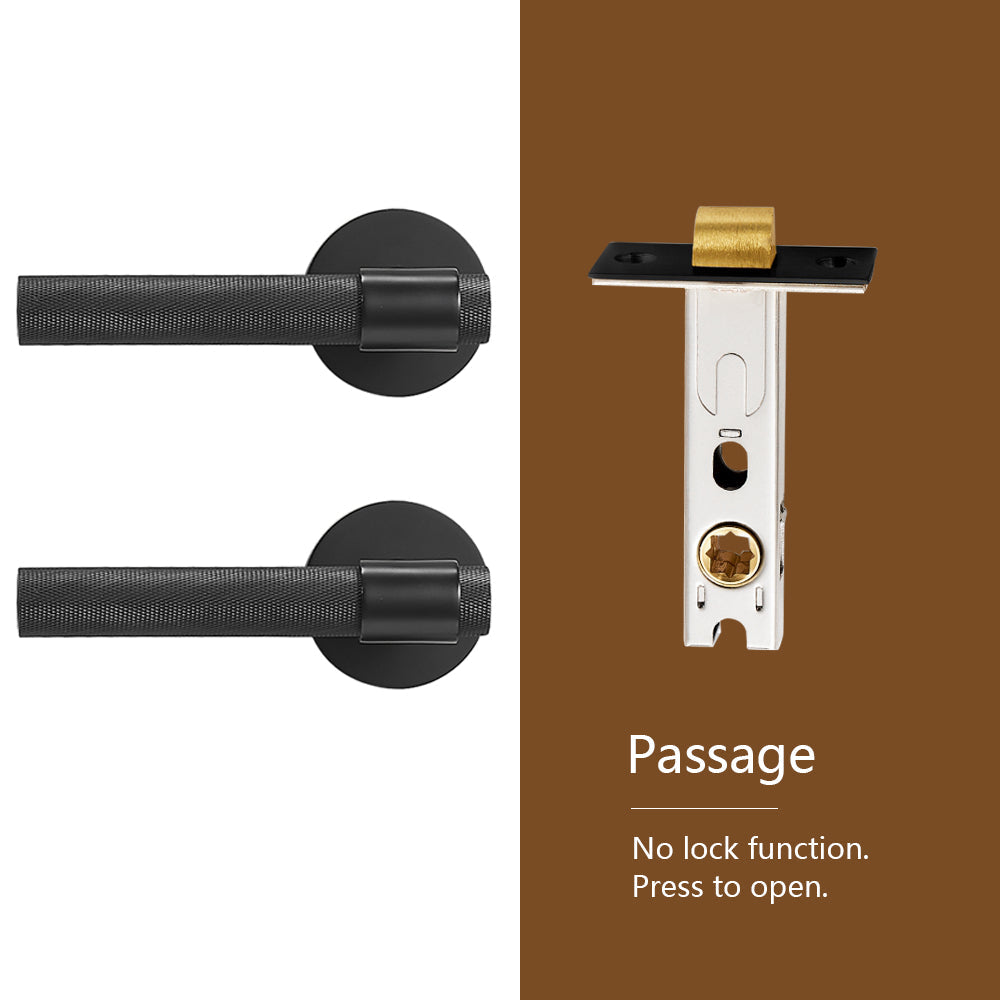 Dooroom Door Levers Privacy Door Locksets Entry Passage Dummy Entrance Interior Hall Door Handles Locks DOOROOM