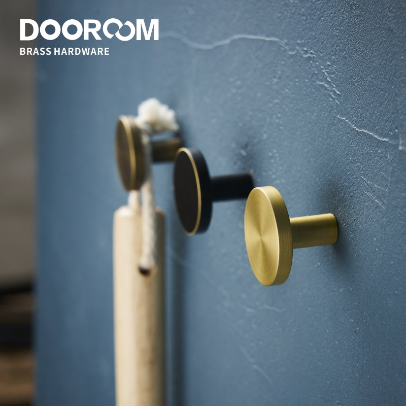 Dooroom Brass Furniture Handles Nordic Fresh Chinese American Gold/Black/Bronze Cabinet Door Drawer Wardrobe Dresser Pulls Knobs DOOROOM