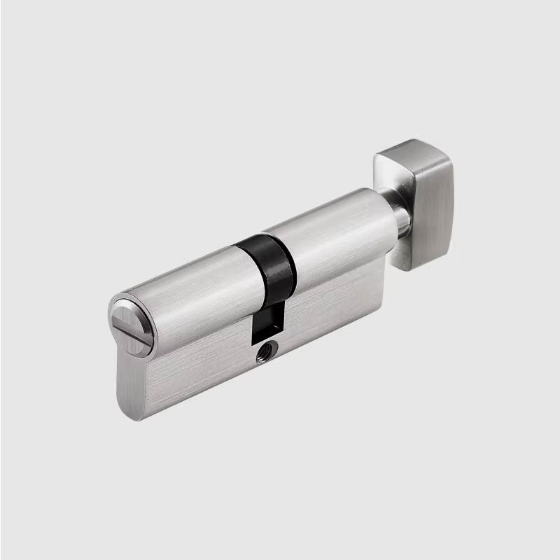 Dooroom Thumb-Turn Euro Cylinder Door Lock Barrel 75mm Brass Made Multi Colours Optional DOOROOM
