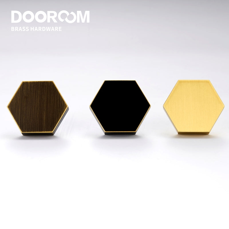Dooroom Brass Furniture Handles Nordic Ins Gold Black Bronze White Wood Door Wardrobe Dresser Cupboard Drawer Cabinet Pull Knob DOOROOM