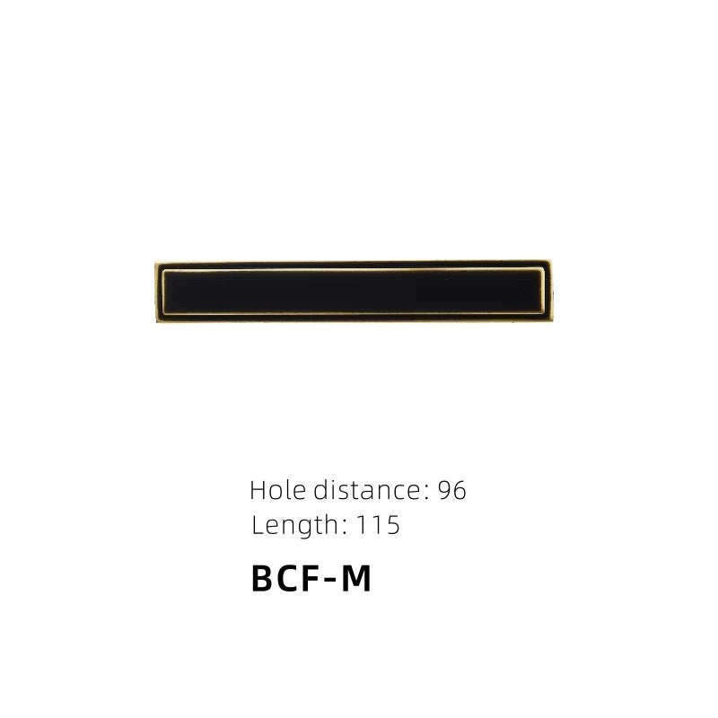 Dooroom Brass Furniture Handles Cupboard Wardrobe Dresser Cabinet Door European American Modern Chinese Black Pulls DOOROOM