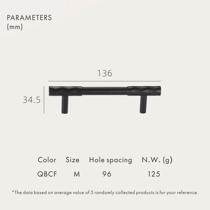 Dooroom Brass Furniture Handles Modern Hammered Long Pulls Cupboard Wardrobe Dresser Shoe Box Drawer Cabinet Round Knobs DOOROOM