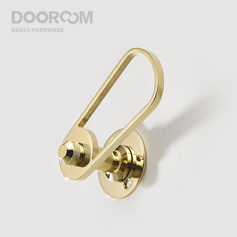 DOOROOM Brass Door Lever Value Magnetic Mute Black Gold Color Ultra Modern Designer Interior Door Lock Handle Brass DOOROOM