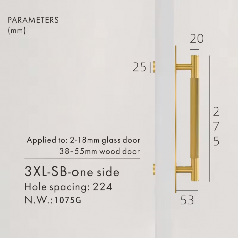 Dooroom Brass Straight Grain With Base PlateDoor Handles Double Door Wood Door Shower Room Black Antique Brass Pulls DOOROOM