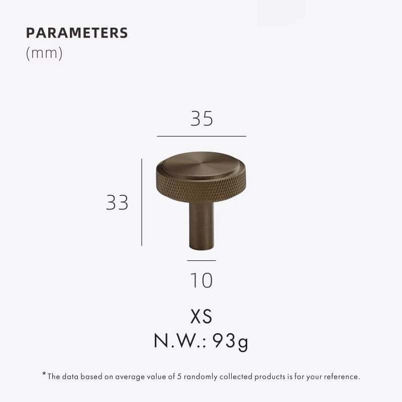 Dooroom Antique Brass Knurling Furniture Handles Long Round Modern Pulls Cupboard Wardrobe Dresser Shoe Box Drawer Cabinet Knobs DOOROOM