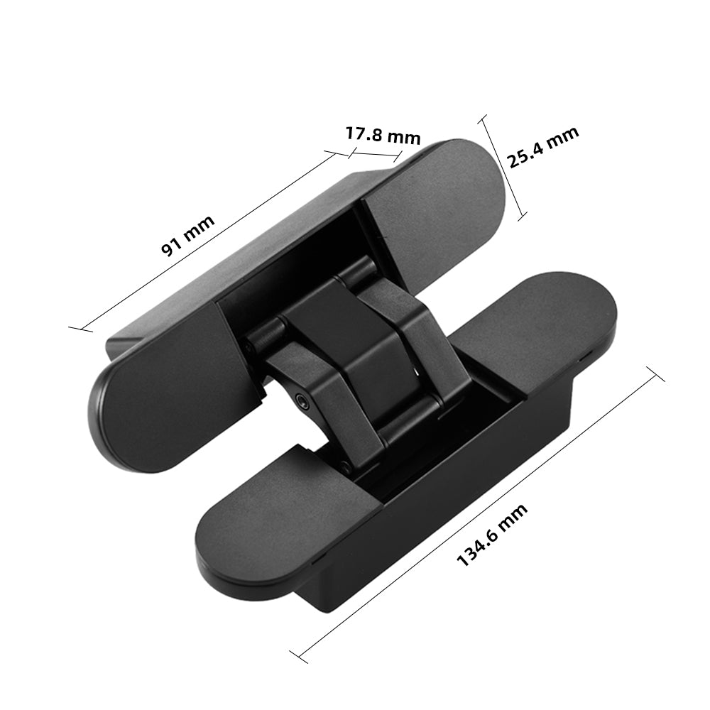Dooroom Brass Invisible Door Hinge Hidden Solid Wood Door Folding Door Hidden Cross 3D Hinges Gold Black Bright Chrome Hardware DOOROOM