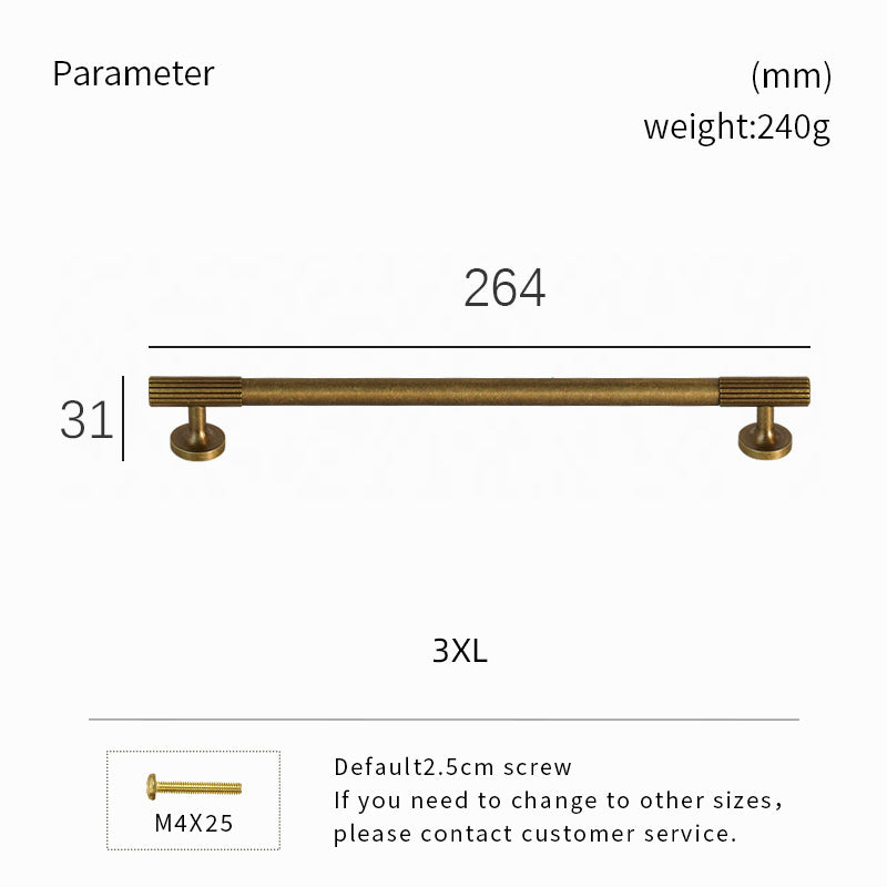 Dooroom Brass Furniture Handle High Quality Cabinet Closet Dresser Shoebox Drawer Cabinet Pull Cabinet Hardware Handles DOOROOM