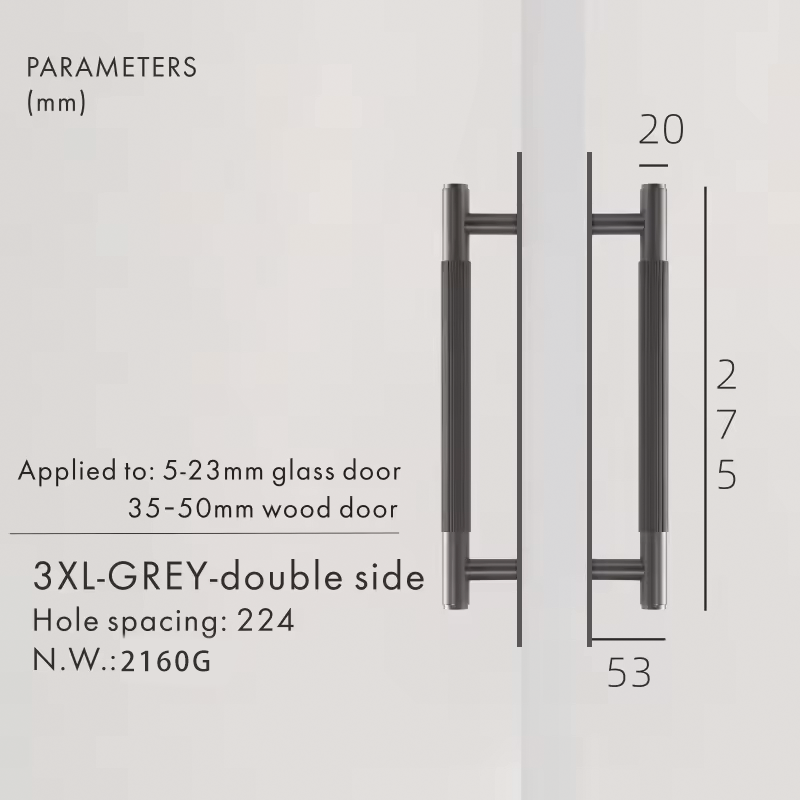Dooroom Brass Straight Grain With Base PlateDoor Handles Double Door Wood Door Shower Room Black Antique Brass Pulls DOOROOM