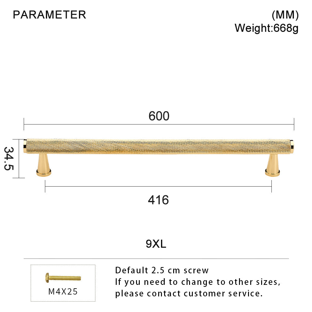 Dooroom Brass Knurled Devise Furniture Handles Gold Black Modern Wardrobe Cabinet Dresser Cupboard Drawer Pulls Knobs Bar DOOROOM
