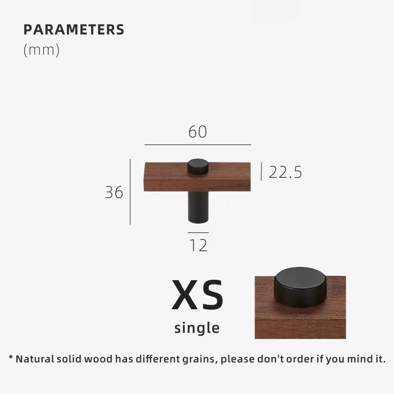 Dooroom Walnut Brass Furniture Handles Long Modern Pulls Cupboard Wardrobe Dresser Shoe Box Wine Bar Drawer Cabinet Knobs DOOROOM