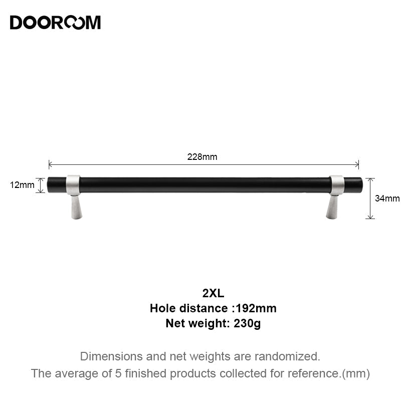 Dooroom Minimalist Furniture Handles Brass Black Walnut Original Nordic Cupboard Wardrobe Dresser Shoe Box Drawer Cabinet Knobs DOOROOM