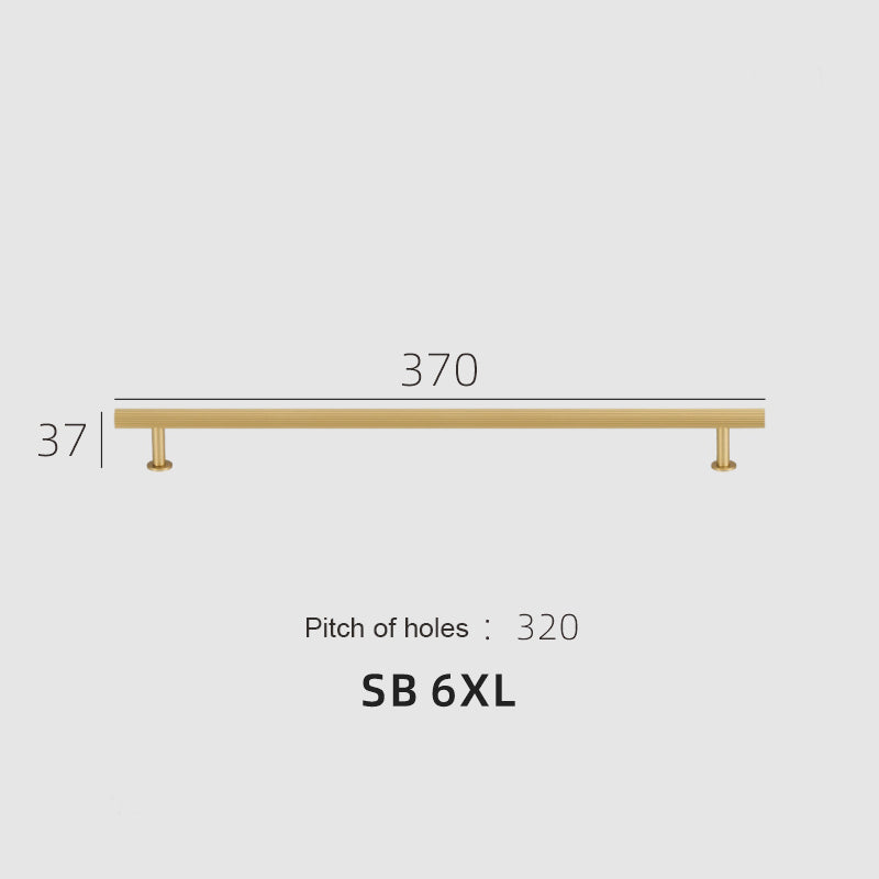 Dooroom Brass Linear Stripe Furniture Handles Antique Brass Cupboard Wardrobe Dresser Shoe Box Drawer Cabinet T-bar Pulls DOOROOM