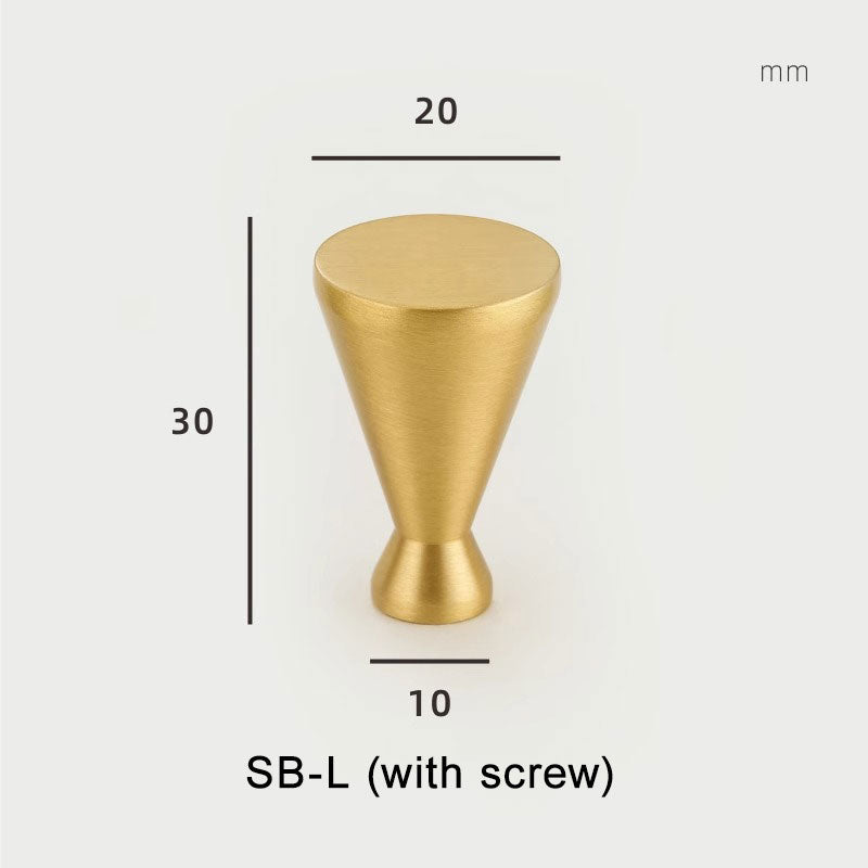 Dooroom Solid Brass Handle Knobs Simple Wardrobe Cabinet Round Drawer Knob Porcelain Bling Single Hole Handle DOOROOM