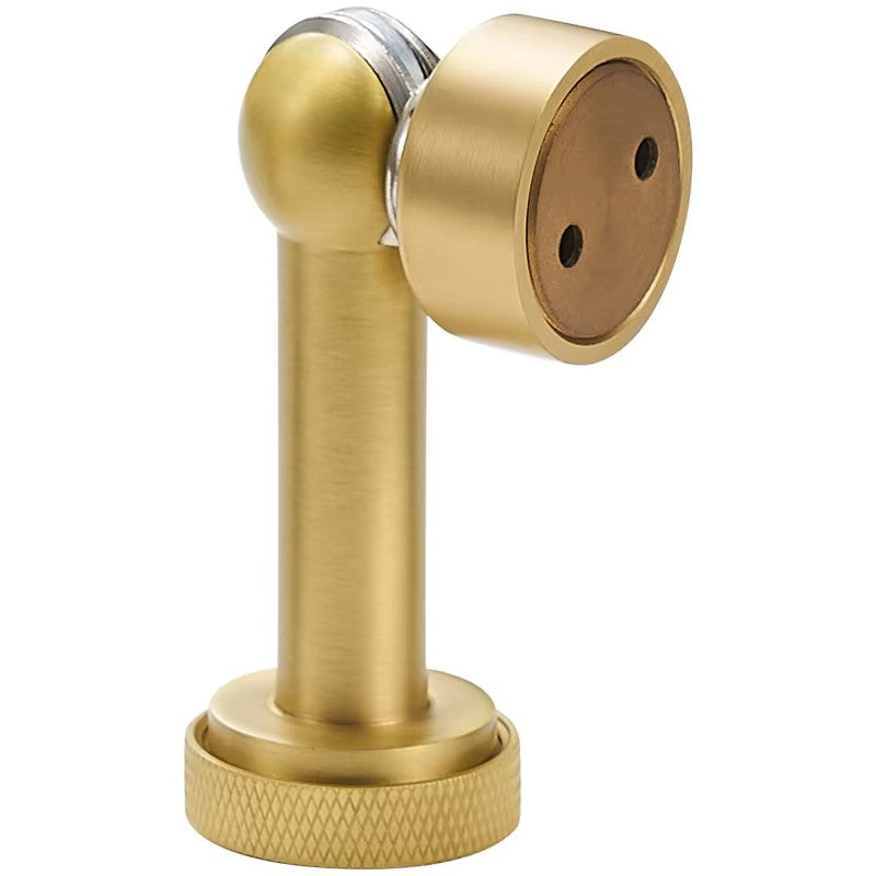 Dooroom Brass Door Stops Heavy Duty Knurling Door Holder Magnetic Door Stopper Catch DOOROOM