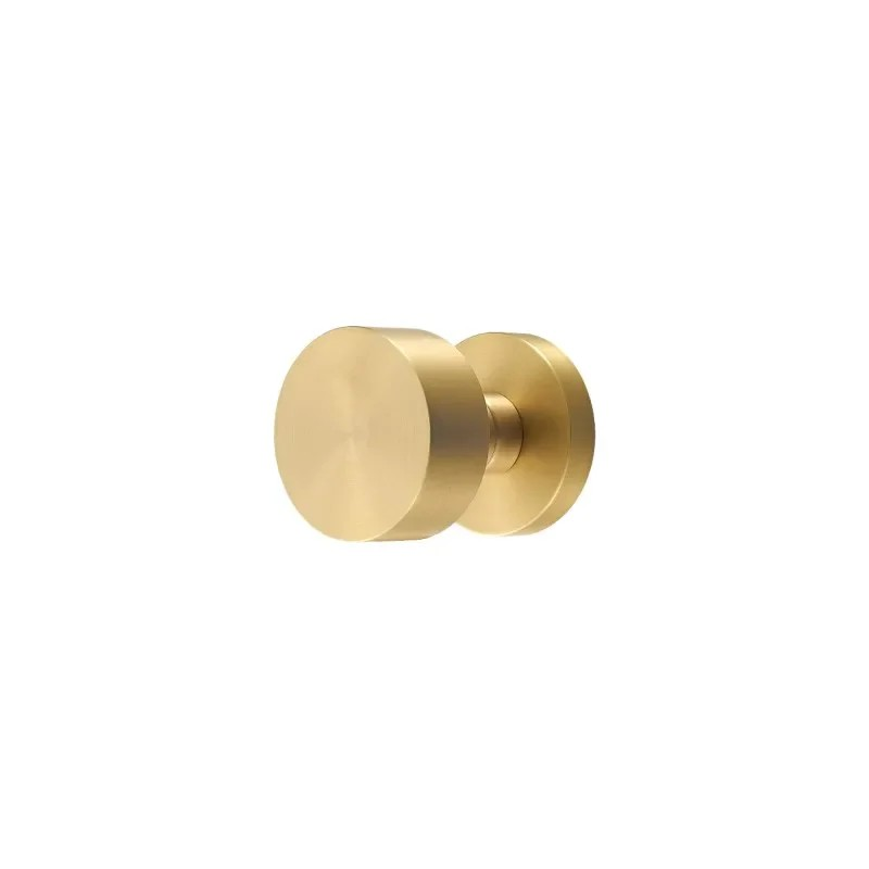 Dooroom Brass Door Lock Set Modern Brass Black Nickel Interior Bedroom Bathroom Double Wood Door Lever Set Dummy Handle Passage DOOROOM